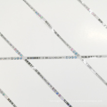 Anti-counterfeiting silver shading hologram uv security thread